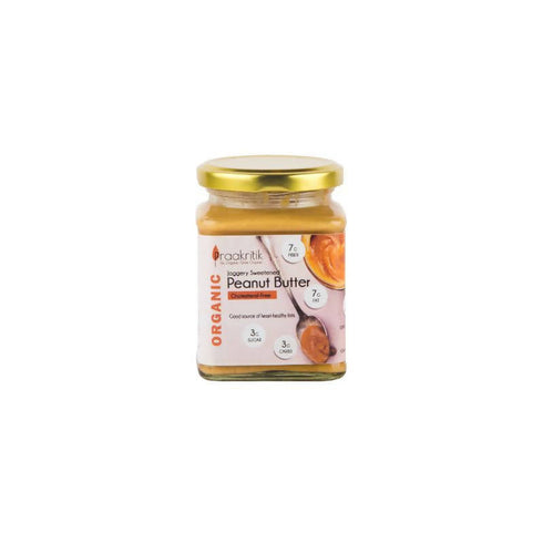 Praakritik Organic Jaggery Sweetened Peanut Butter
